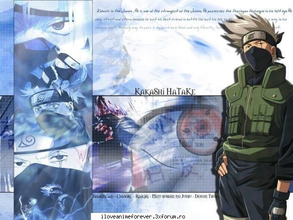 Hatake Kakashi - cei mai tare sensei - NARUTO
