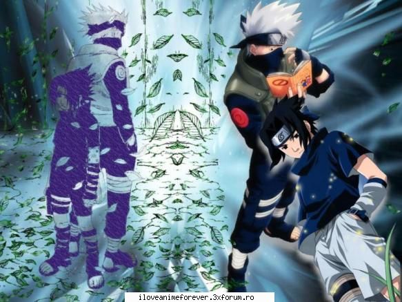 Hatake Kakashi - da simpati dar mie imi plac emai mult de sasuke - NARUTO